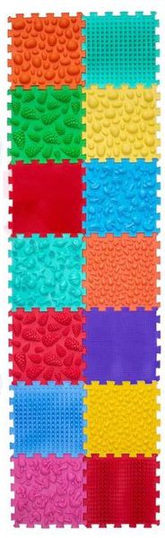 Масажний килимок Ортек Мега мікс пазли 14 елементів 1012033 фото