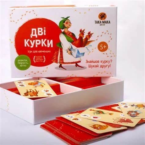 Гра настільна "Дві курки" Така-Мака 1004809 фото