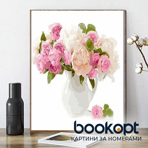 Картина по номерах Bookopt Букет 40х50 (ВК1207) 1004657 фото