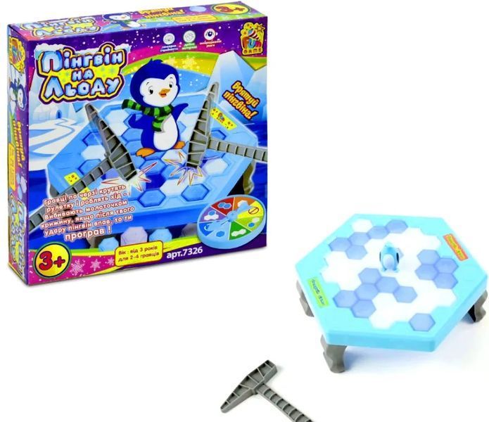Пінгвіни на льоду Настільна гра Fun Game 7326 1005665 фото