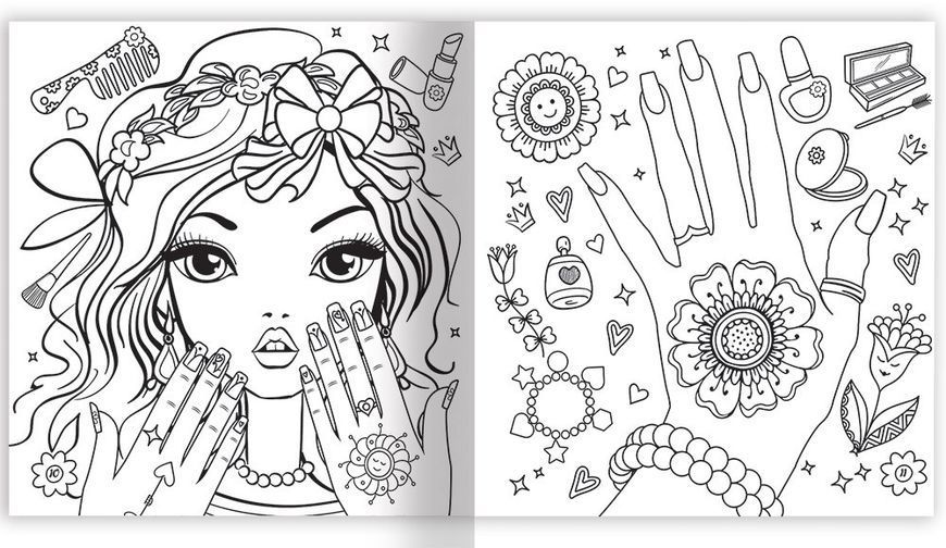 Колекція GLAM ART. Сяючі розмальовки 3 штуки 1012115 фото