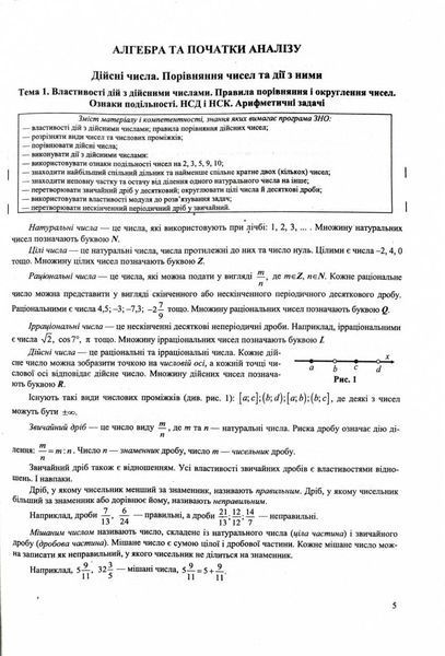 ЗНО 2025 Математика. Комплексне видання для підготовки до НМТ/ЗНО 1026633 фото