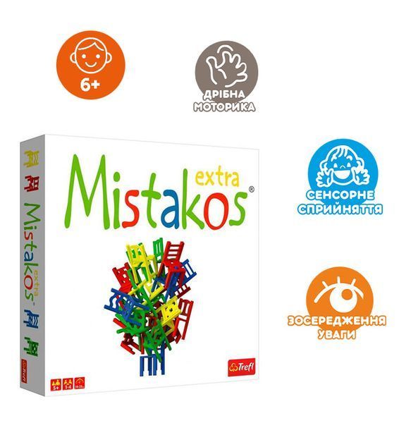 Гра Trefl Mistakos extra, багатомовна версія (01808) 1006419 фото