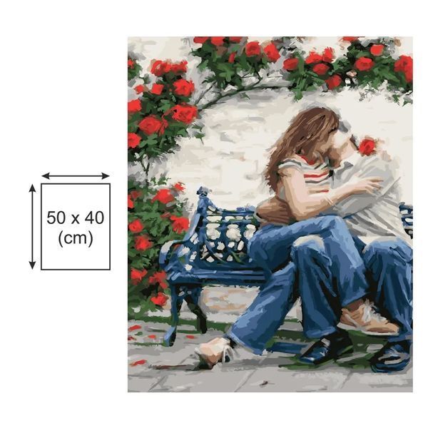 Картина по номерах Bookopt Коли разом 40х50 (BK2188) 1011325 фото