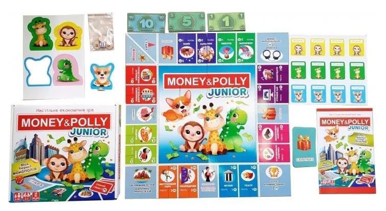 Настільна гра. Money&Polly Junior 1011873 фото