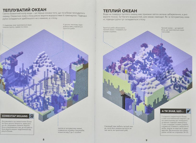 MINECRAFT Довідник виживання в океані 1004643 фото