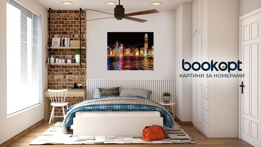 Картина по номерах Bookopt Вечірній Нью-Йорк 40х50 (BK1096) 1004493 фото