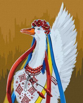 Картина за номерами Ідейка Патріотичнаусочка 40х50 (КНО4354) 1019476 фото
