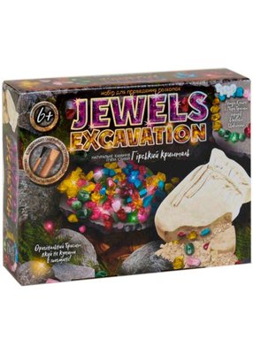 Креативна творчість для проведення розкопок Danko Toys Jewels Amulets Excavation (JAEX-01-01) 1022944 фото