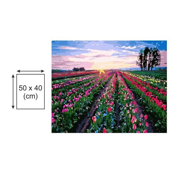 Картина по номерах Bookopt Плантація краси 40x50 (BK2260) 1011476 фото