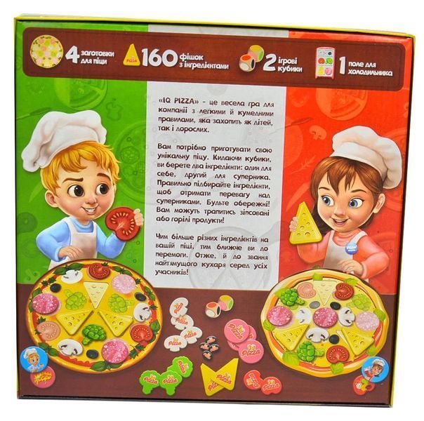 Настільна розважальна гра IQ Pizza 1005069 фото