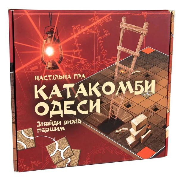 Настільна гра Strateg Катакомби Одеси. укр мова 1017134 фото