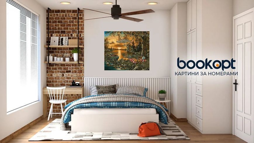 Картина по номерах Bookopt Пікнік з другом 40х50 (BK1004) 1004420 фото