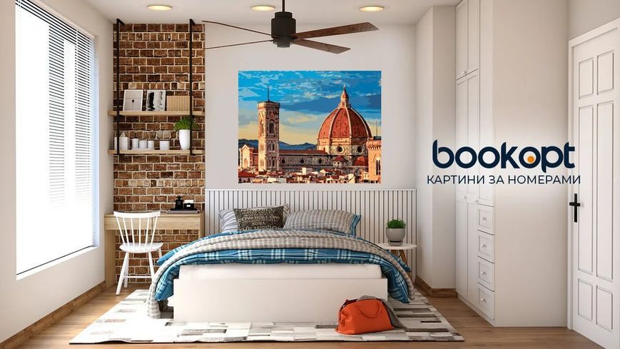 Картина по номерах Bookopt Флоренція 40х50 (BK1463) 1011291 фото