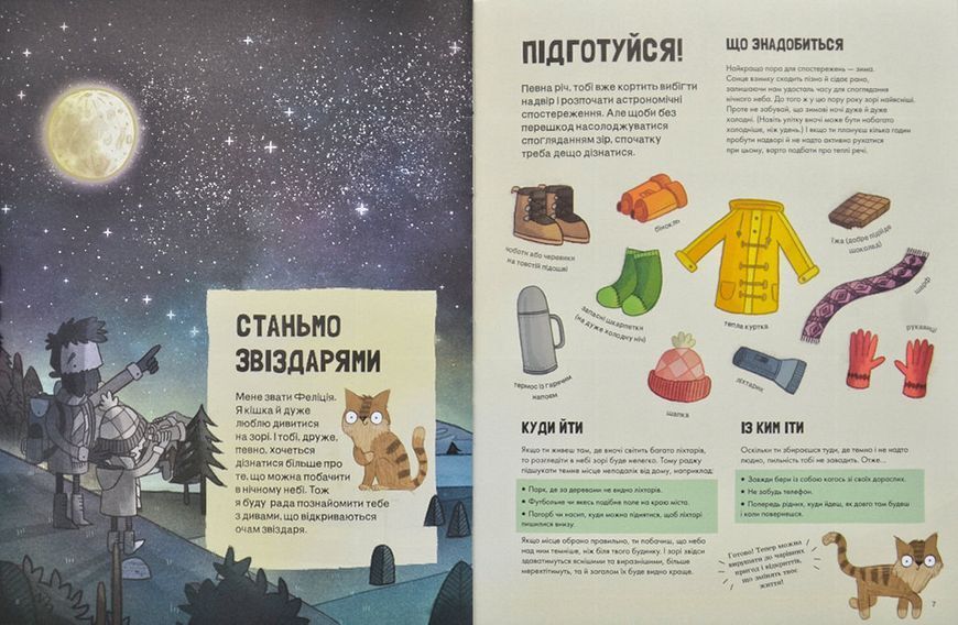 Котячий путівник нічним небом 171496 фото
