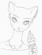 Розмальовка #girls#fashion#cats 162447 фото 4