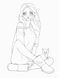 Розмальовка #girls#fashion#cats 162447 фото 7