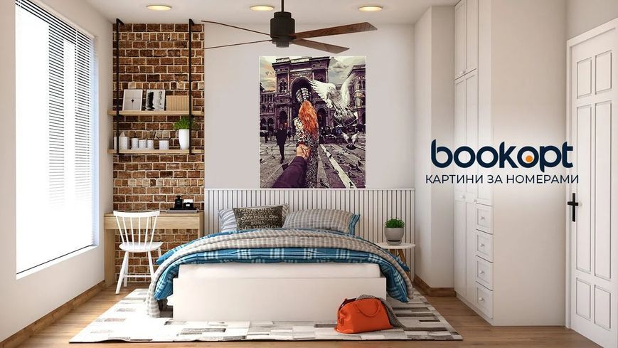 Картина по номерах Bookopt Слідуй за мною Тріумфальна арка 40х50 (ВК2053) 1011142 фото