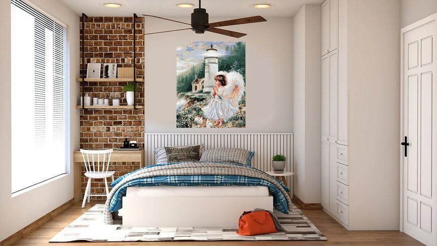 Картина по номерах Bookopt Маленький охоронець 40x50 (BK2259) 1011475 фото