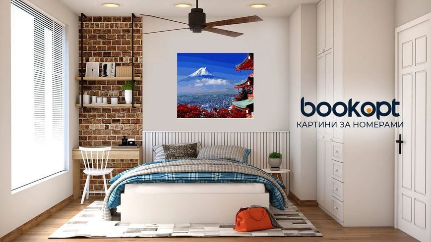Картина по номерах Bookopt Вид наору 40х50 (BK1005) 1004421 фото
