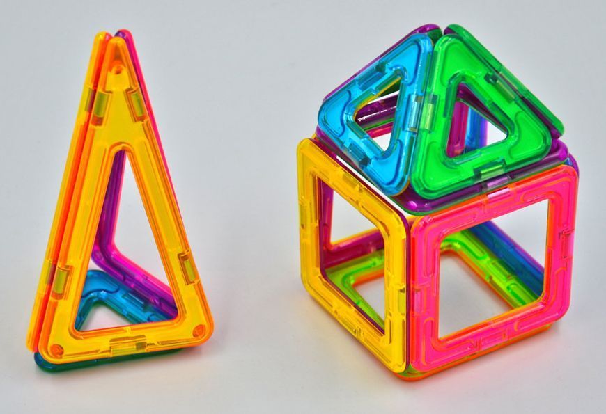Конструктор магнітний Magnetic Blocks 3+ коробка 2266-2-3366-2 168462 фото