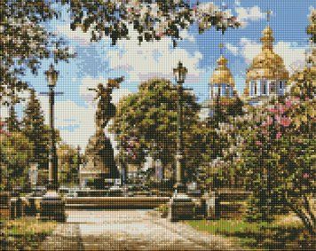 Алмазна мозаїка - Володимирська ірка 40х50 см (АМО7351) 1017922 фото