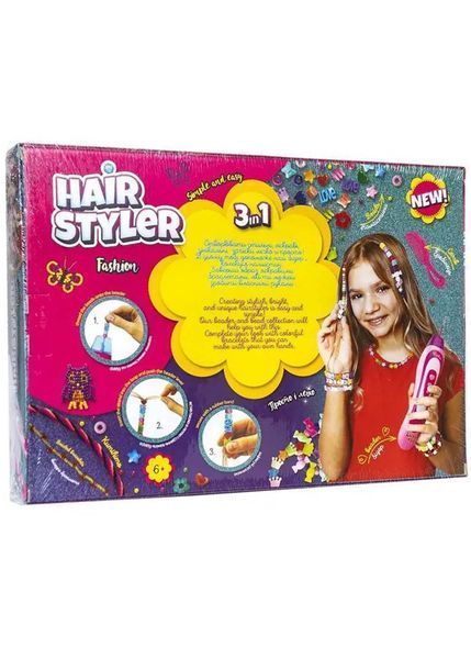 Креативна творчість Danko Toys Hair Styler. Fashion (HS-01-01) 1022172 фото