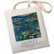 Екошопер Bookopt MONET - Водяні лілії. Бежевий (ВК4063) 1023256 фото 1
