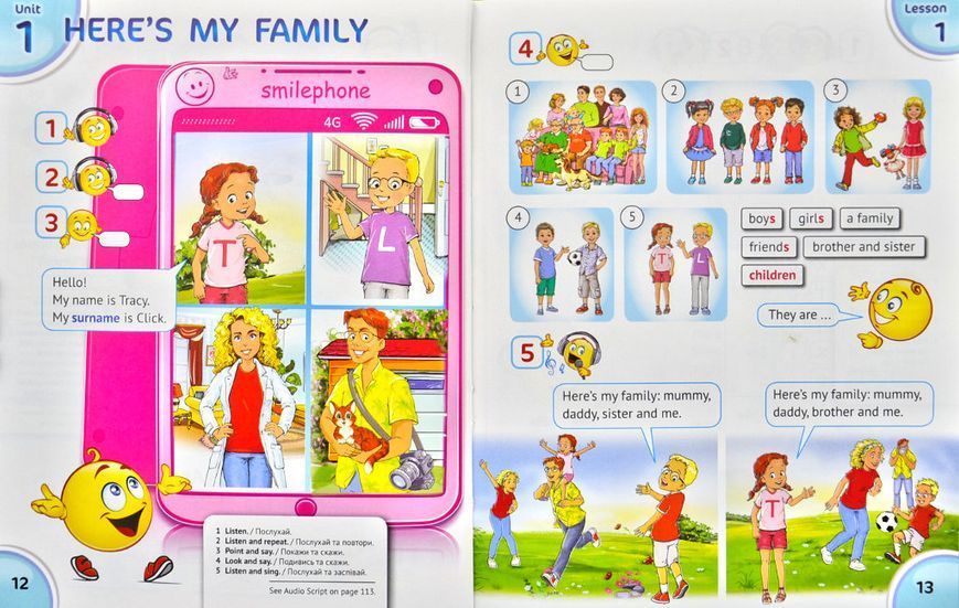 Підручник для 2 класу "English with Smiling Sam 2" (з аудіосупроводом та мультимедійною інтерактивною програмою) 171207 фото