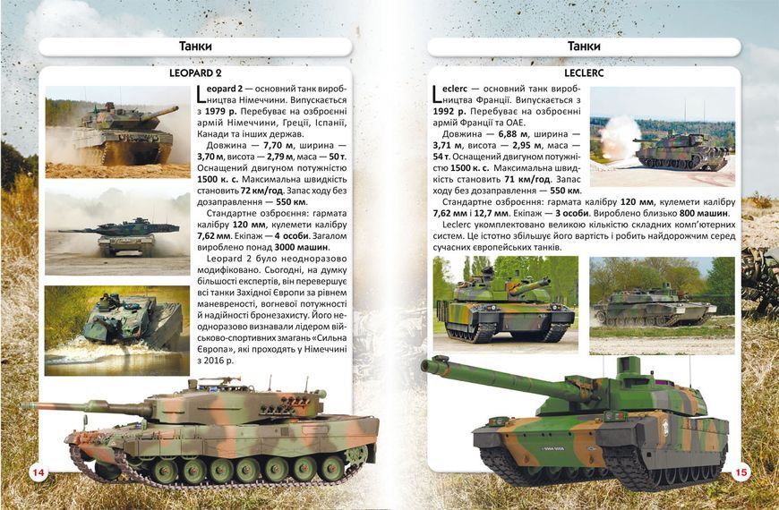 Світ навколо нас. Танки та бойові броньовані машини 1013968 фото