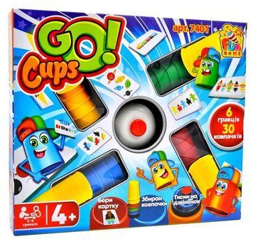 Настільна розважальна гра Go Cups 7401 (12/2) FUN GAME в коробці 1006839 фото