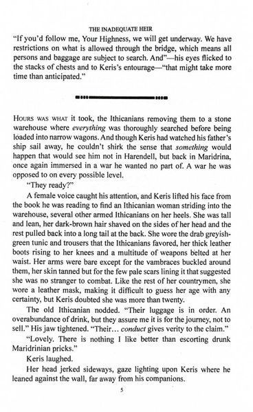 The Inadequate Heir. The Bridge Kingdom. Book 3 1030425 фото