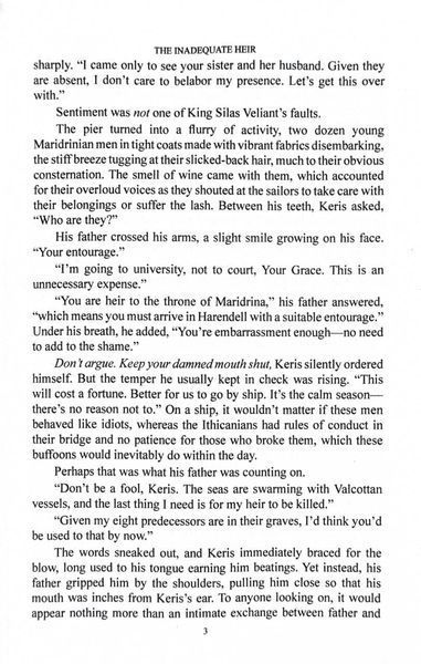 The Inadequate Heir. The Bridge Kingdom. Book 3 1030425 фото