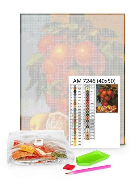 Алмазна мозаїка - Продавчиня сувенірів 40х50 см (АМО7407) 1017923 фото