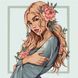 Картина за номерами Ідейка Квітка весни lien_illustration 40х40см 1015194 фото 1