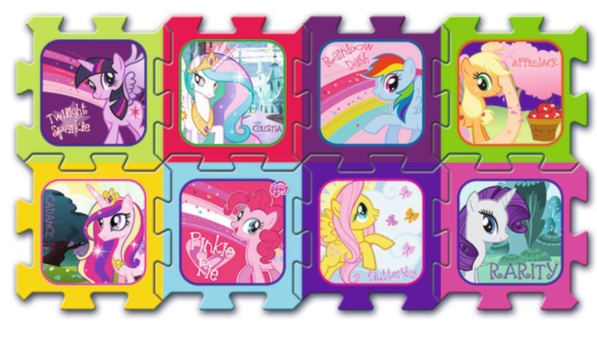 Пазли навчальні м'які My Little Pony Trefl 60397 1002030 фото