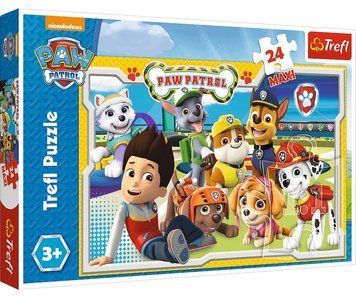 Весела команда. Nickelodeon: Щенячий патруль. Trefl пазли 24 елементи 1012825 фото