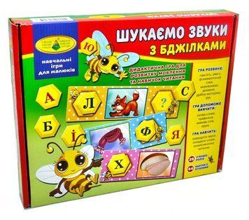 Навчальна гра Шукаємо звуки з бджілками Енергія плюс 1002409 фото