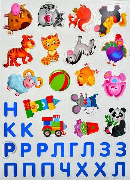 Абетка магнітна з дошкою (українська) VT5412-01 1006863 фото