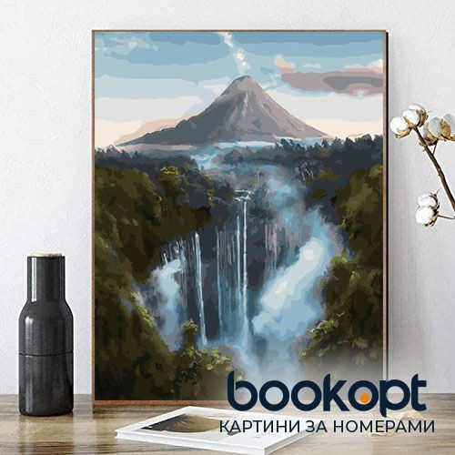 Картина по номерах Bookopt Сила води 40х50 (BK1236) 1004759 фото
