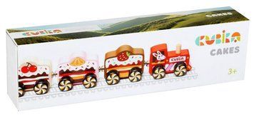 Дерев'яна іграшка-поїзд Cakes 1005683 фото
