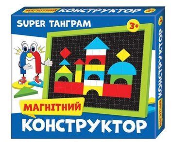 Магнітний конструктор Мій успіх + Super Танграм 1011878 фото