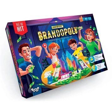 Інноваційна економічна гра Brandopoly Premium Danko toys G-BrP-01-01 1011705 фото