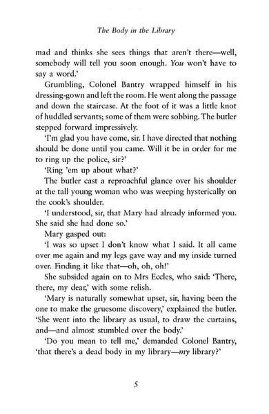 The Body in the Library. Miss Marple. Book 2 1026405 фото