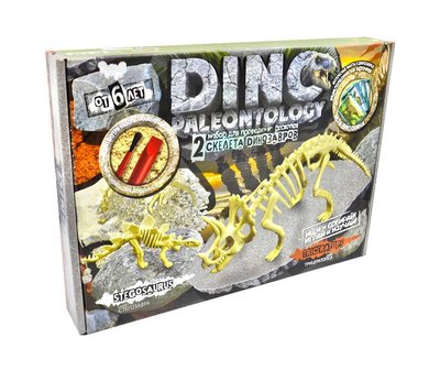 Dino Paleontology Динозаври Набір для проведення розкопок Danko Toys 173656 фото