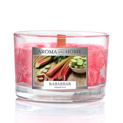 Ароматична свічка Aroma Home Unique Fragrances - Rabarbar 115 г 1018037 фото