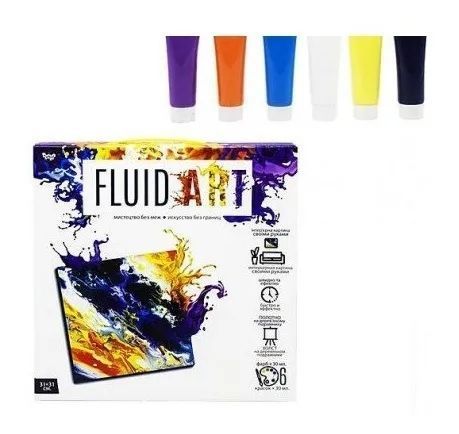Набір креативної творчості Fluid ART (01) 1007623 фото