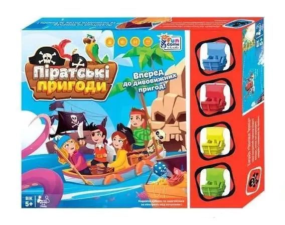 Гра настільна FunGame Піратські пригоди (90177) 1018976 фото