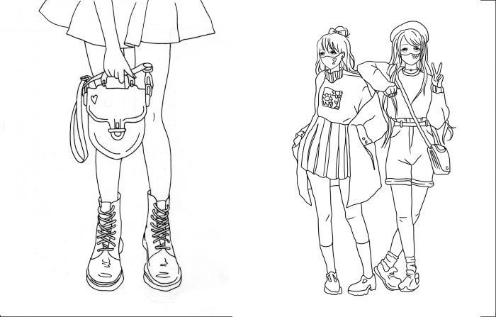 Книги для дозвілля. girls fashion manga 1006702 фото