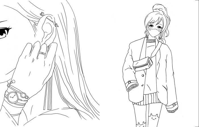 Книги для дозвілля. girls fashion manga 1006702 фото